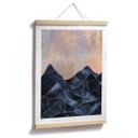 Póster Fredriksson - Cordillera jaspeada