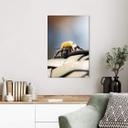 Tableau sur verre Brown - Abeille