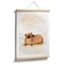 Plakat Cool Capybara - siger stadig i live