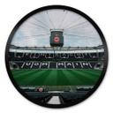 Plakat Eintracht Frankfurt - Stadion Tribunen