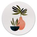 Tableau sur alu-Dibond rond Kubistika - Scandinavian Still Life