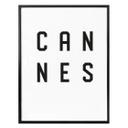 Póster - Tipografía Cannes