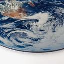 Tableau en Alu-Dibond - La Terre - Rond