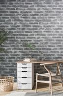 Sten-effekt tapet, non-woven tapet Novamur Jackie greige
