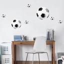 Sticker mural Set de ballons de foot