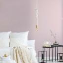 tapet med prikker pink hvid - non-woven tapet landsted A.S. Création - mat lys struktur