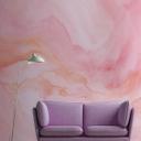 Fototapet rosa abrikos - Ikke-vævet tapet 3,75 m x 2,50 m abstrakt blødt
