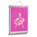 Póster Korenkova - Fashion Girl rosa