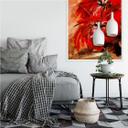 Zelfklevende Poster - Niksic - Fire Flowers