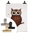Poster - Hibou  café