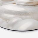 Tableau sur alu-Dibond rond Brillance nacrée