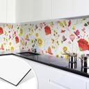 Keukenachterwand - Fantasy Flowers