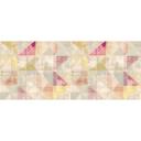 Architects Paper Papier peint photo Atelier 47 Used Triangle rose, crème, beige