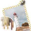 Póster del faro de Hiddensee