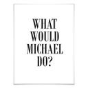Póster - ¿Qué haría Michael?