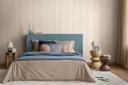 Ikke-vævet tapet striber moderne, klassisk, shabby chic i beige 