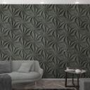 Klassisk 3D-tapet Antracit, Grafisk 2,70 x 1,59 m