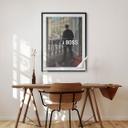 Plakat Like a Boss - Inspireret af Caillebotte - Ung mand ved vinduet