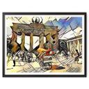 Póster Zamart - Kandinsky y la Puerta de Brandemburgo de Berlín