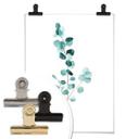 Poster Goed Blauw - Das Eucalyptusblatt