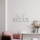 Wallsticker Time to relax
