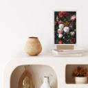 Borddekoration de Heem - Stilleben med blomster i en glasvase
