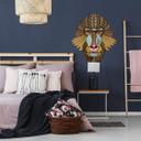 Muursticker Metallic Mandril