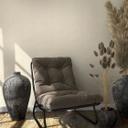 tekstureret tapet, vliesbehang Loft Superior i beige