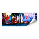 Zelfklevende Poster - Bleichner - Surfing