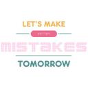 Mistakes - wallsticker