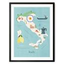 Póster de viajes de Italia - Rivers