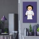 Lienzo Gomes - Juguete Princesa Leia