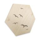 Hexagone - Bois Mouettes dans le ciel