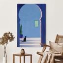 Tableau sur toile Rivers - Black Cat