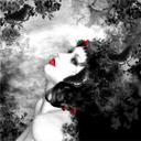 Fototapet - Schwarzer - Mysterious Image