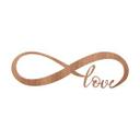 Arte en madera - Amor infinito - Caoba