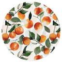 Vinilo decorativo Mandarinas afrutadas - UN Designs - Redondo