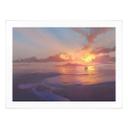 Póster aerroscape - Atardecer en el mar