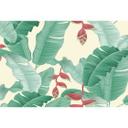 Livingwalls papier peint photo ARTist Heliconia avec Palmiers crème, jaune, vert, rouge