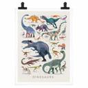 Póster Marrón - Dinosaurios Parte 2