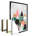 Frederiksson Plakat - Colourful Mountains