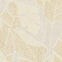 Papel pintado no tejido con hojas, blanco oro claro brillante - papel pintado floral plantas