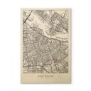 Billede af træ bykort Amsterdam