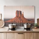Stænkplade-klippeformation i Monument Valley - Hugonnard