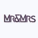 Lettres décoratives en bois MDF - Mr & Mrs Moderne
