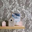 Architects Paper Floral Impression - Papier peint intissé fleuris, gris