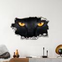 3D Wallsticker kattens øjne