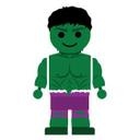 Sticker mural Gomes - The Hulk
