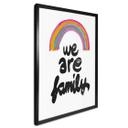 Póster Somos familia - Treechild