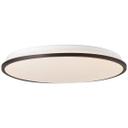 LED-Deckenleuchte Iva, schwarz, ⌀ 49 cm, Deckenlampe mit LED